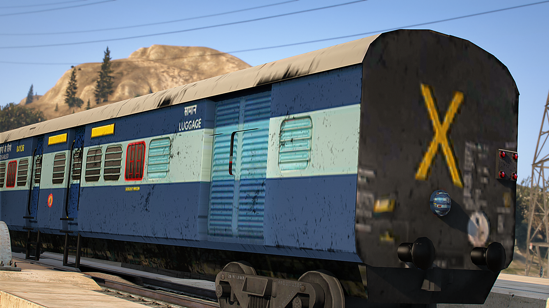 Indian Train Mod V1 GTA 5