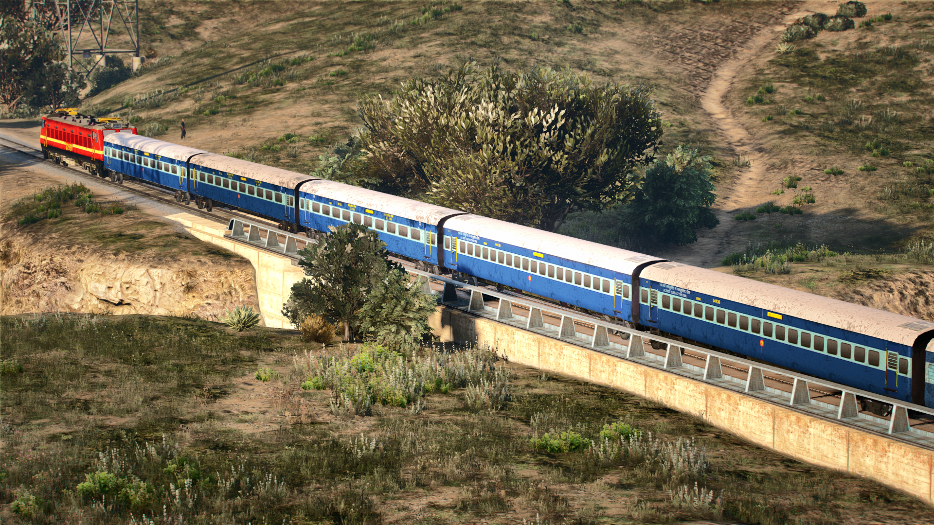 Indian Train Mod V1 GTA 5