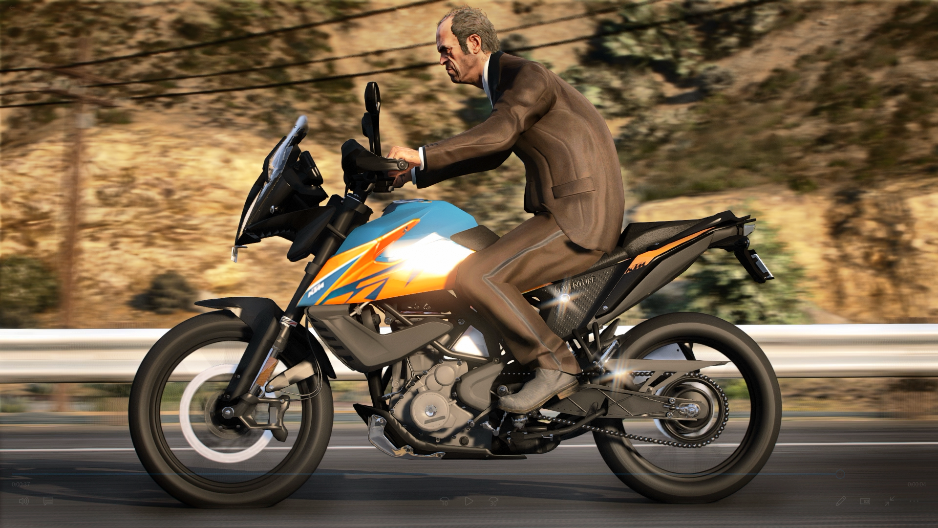 KTM 390 Adventure Bike Mod GTA 5