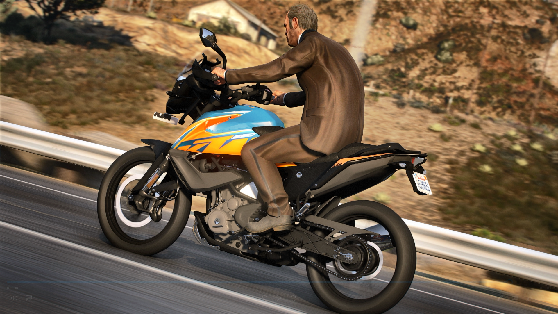 KTM 390 Adventure Bike Mod GTA 5