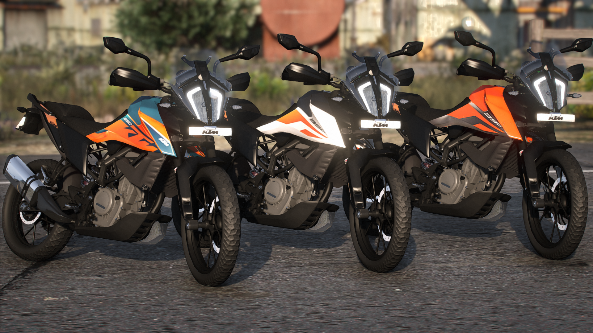 KTM 390 Adventure Bike Mod GTA 5