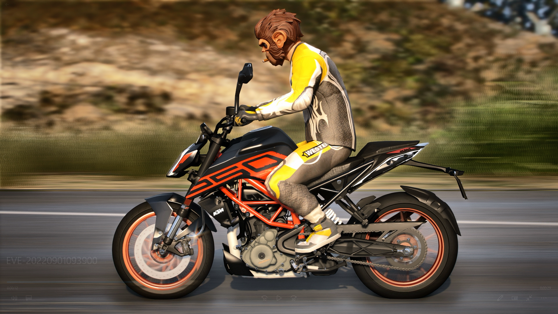 KTM Duke 250 2022 Bike Mod GTA 5