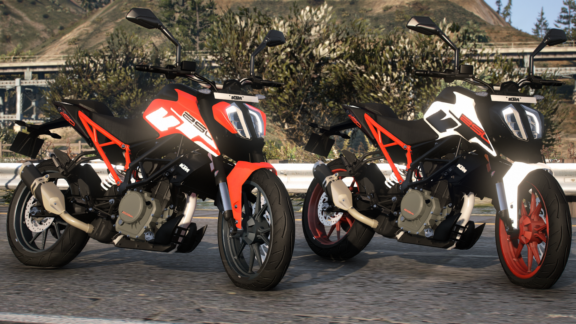 KTM Duke 250 2022 Bike Mod GTA 5