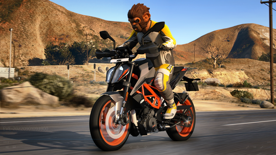 KTM Duke 390 2022 Bike Mod GTA 5