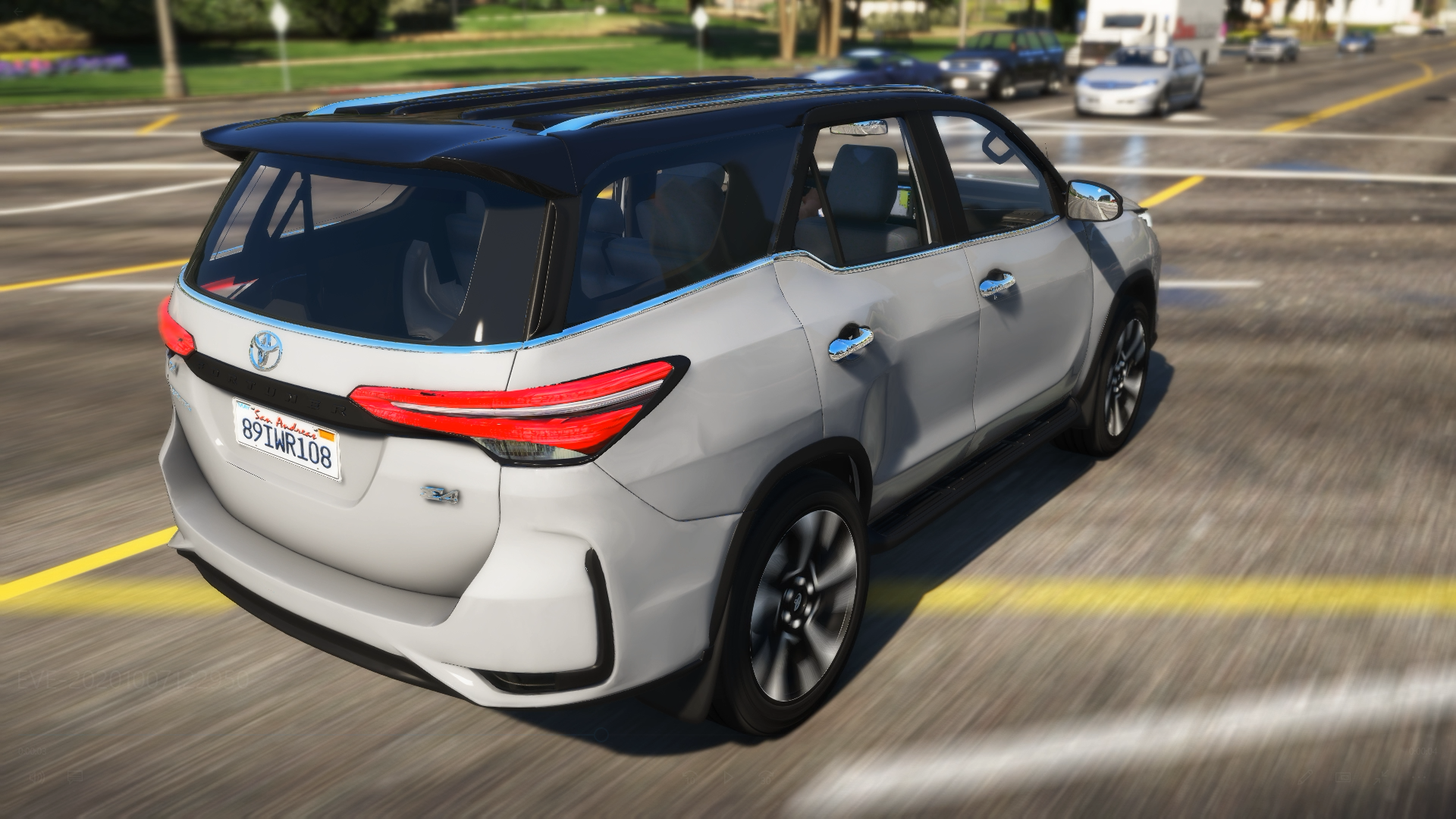 Toyota Legender Fortuner 2021 Car Mod GTA 5