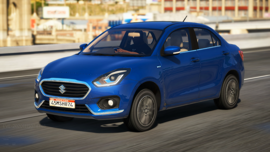 Maruti Suzuki Dzire 2018 car Mod GTA 5
