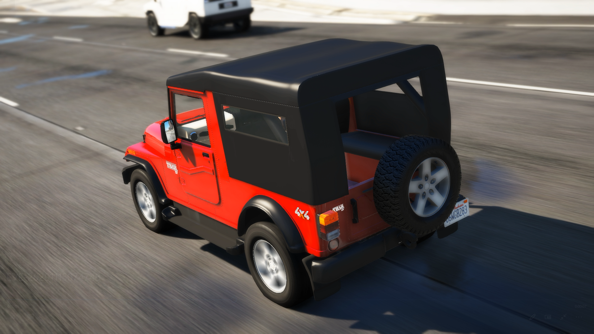 Mahindra Thar 2010 Di Car Mod GTA 5