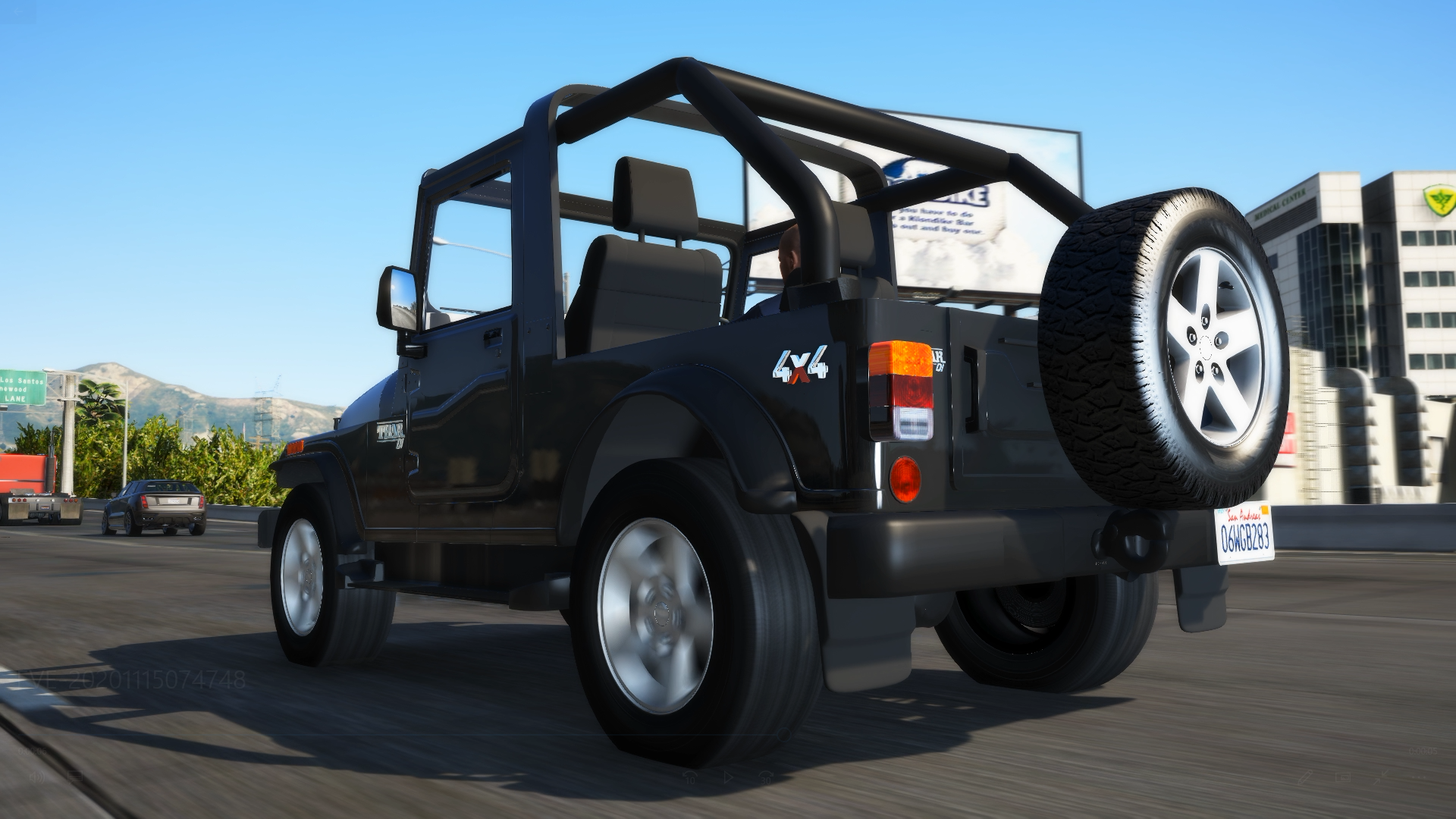 Mahindra Thar 2010 Di Car Mod GTA 5