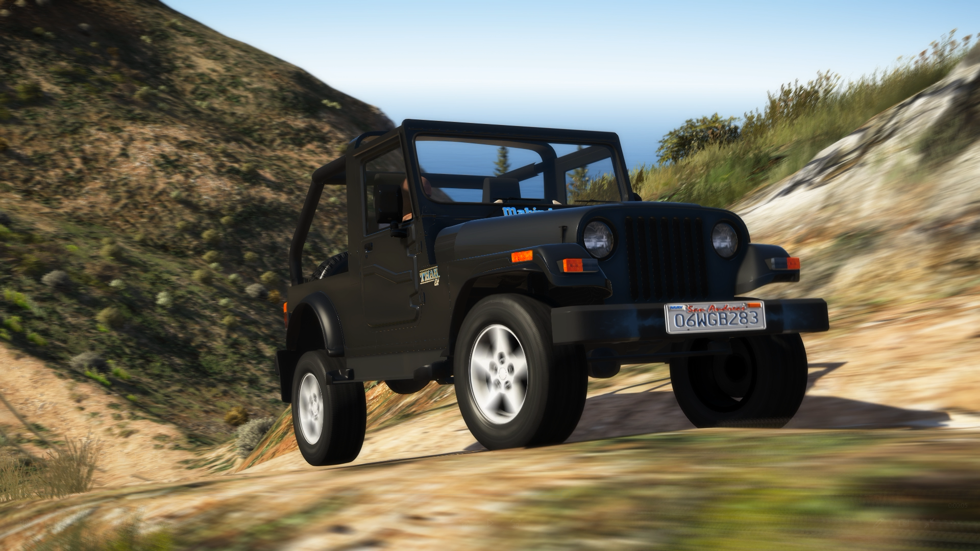 Mahindra Thar 2010 Di Car Mod GTA 5