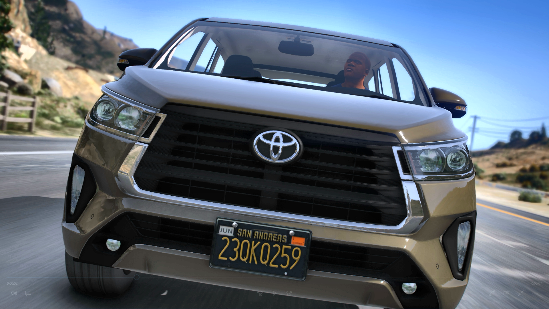 Toyota Innova Crysta 2021 Car Mod GTA 5