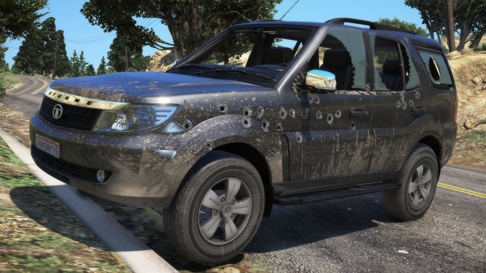 Tata Safari Strome 2018 Car Mod GTA 5