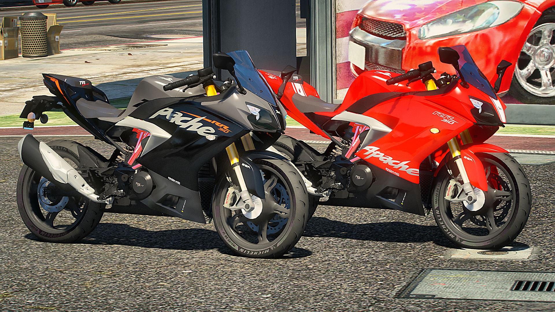 TVS Apache RR 310 2020 BS6 Bike Mod GTA 5