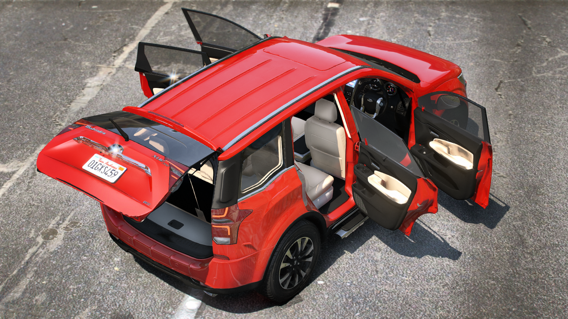 Mahindra XUV 500 W11 2019 Car Mod GTA 5