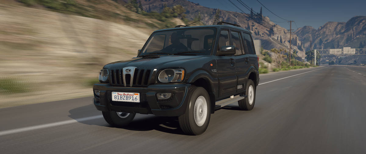 Mahindra Scorpio VLX 2006 MOD GTA V