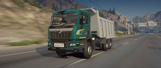 Mahindra Blazo X28 MOD GTA V