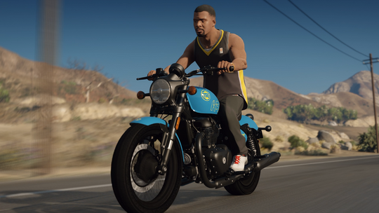 Royal Enfield Shotgun 650 Mod GTA V