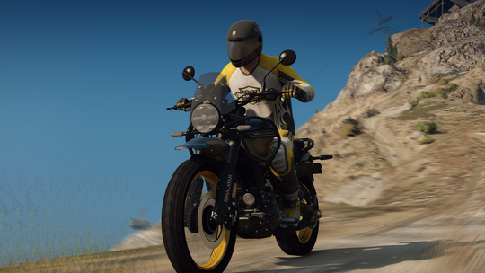 Royal Enfield Himalayan 450 Mod GTA V