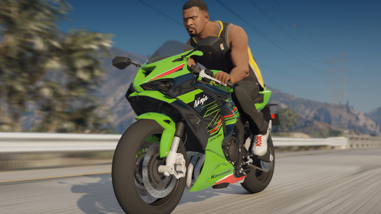 Kawasaki ZX-6R 2024 GTA V Mod