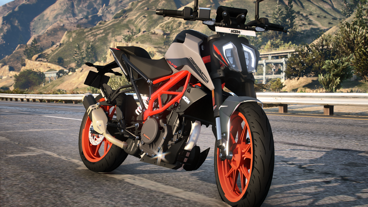 Ktm Duke 390 2022 Add On Tunning Liveries Gta India Mods