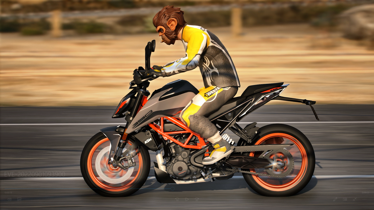 Ktm Duke 390 2022 Add On Tunning Liveries Gta India Mods